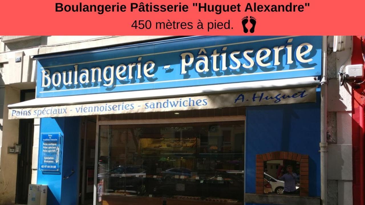 Centre Ville - Lumineux - Fibre Internet Haut Debit - Route Des Plages Лориан Екстериор снимка
